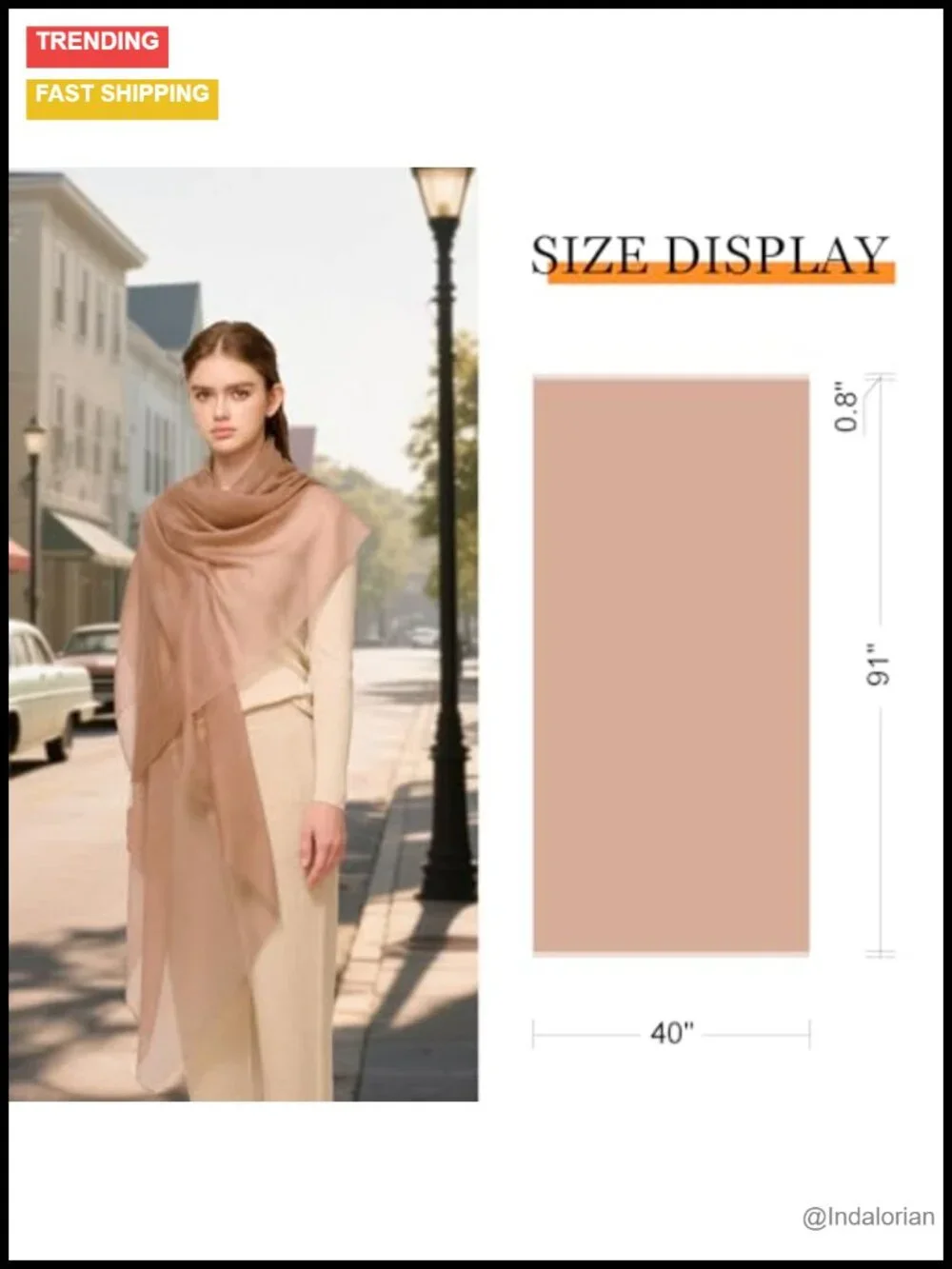 100% Cashmere Shawl Wrap Large Oversized Scarf for Women All Seasons
